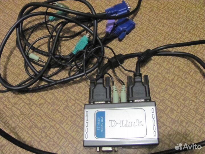 KVM-121переключатель D-Link KVM-121