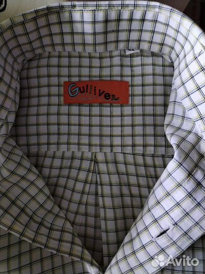 Рубашка на мальчика 146 рост Gulliver