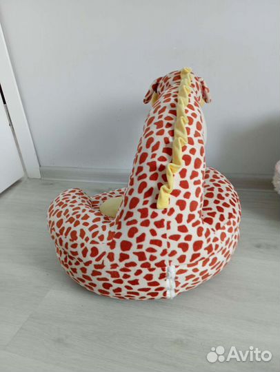 Детское кресло- мягкая игрушка в виде жирафа