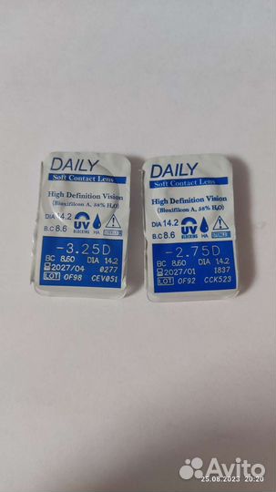 Линзы контактные однодневные Adria