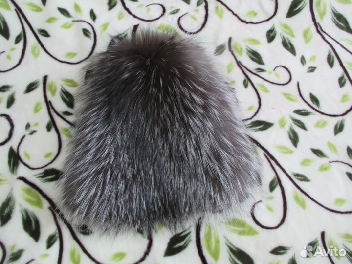 Шапка чернобурка новая