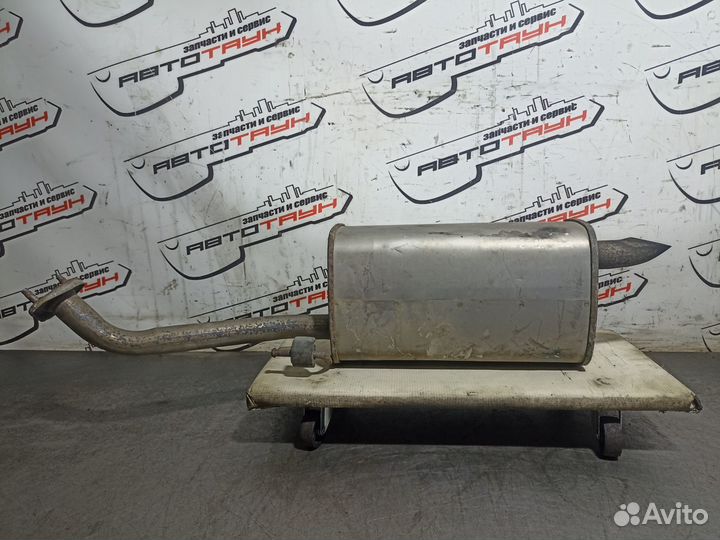 Глушитель nissan march march rafeet micra AK12 BK12 K12 YK12 CR10-DE CR12-DE CR14-DE HR15-DE банка 2