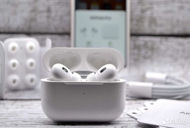 Airpods Pro 2 «оригинал» чип airoha 1572F