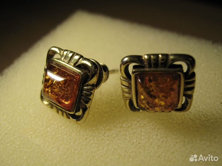 Серебряные серьги 925 проба