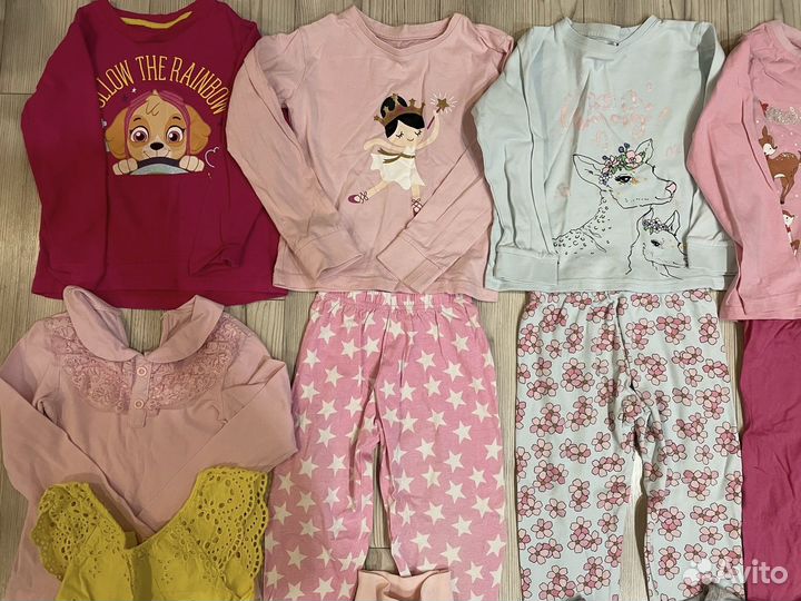 Детская одежда вещи пакетом на девочку