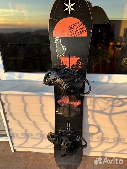 Сноуборд и крепления Burton