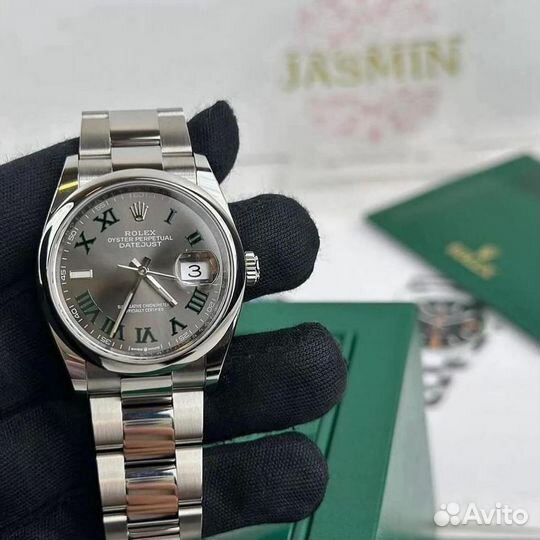 Часы rolex datejust 41mm wimbledon