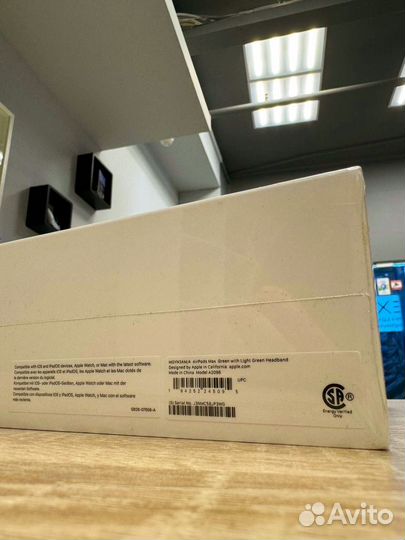 Беспроводные наушники apple airpods max зеленый