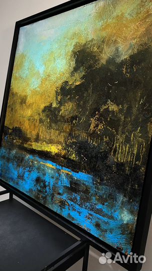 Картина маслом на холсте абстракция