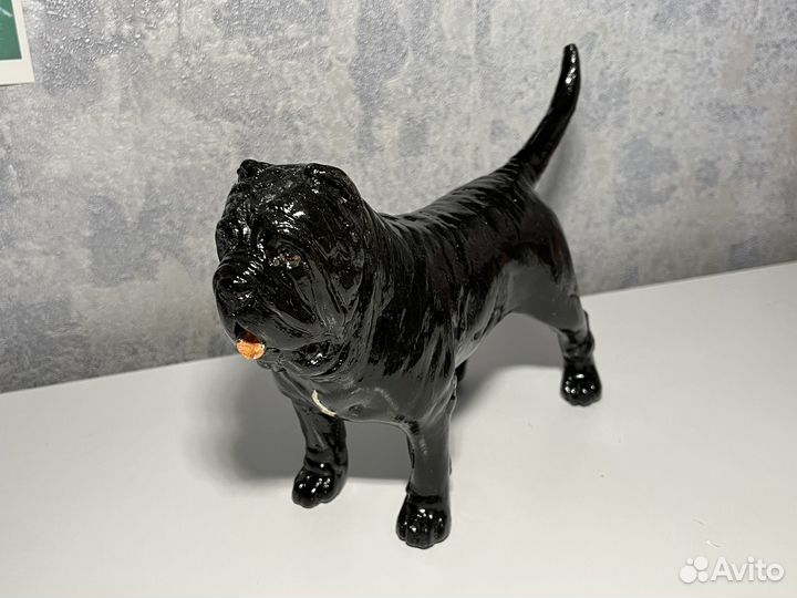 Керри-блю терьер, неаполитанские мастиффы (фаянс)