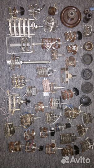 Переключатели галеты и радио детали