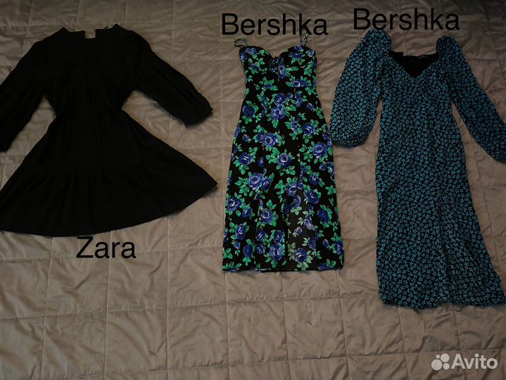 Вещи пакетом zara lime XS