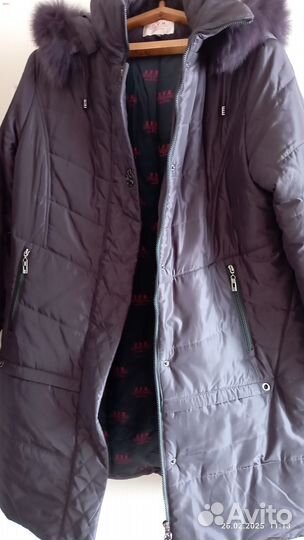 Куртка зимняя женская 54 56