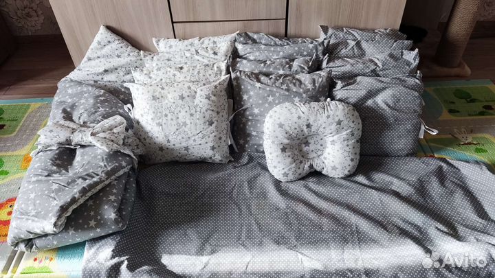 Бортики + одеяло (конверт)