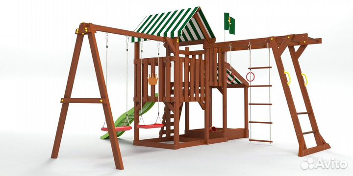 Детская площадка Савушка TooSun 4 с песочницей