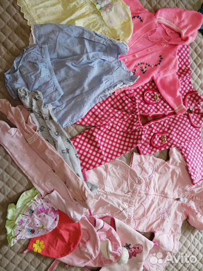 Вещи пакетом на девочку