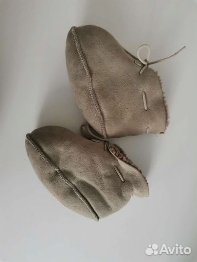 Пинетки из овчины