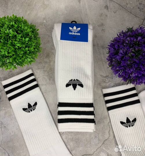 Носки Adidas оригинал белые