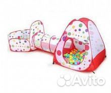 Детский игровой тоннель палатка