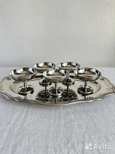 Креманка металлическая