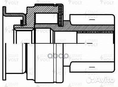 Привод стартера (бендикс) для а/м газ с дв. Chr