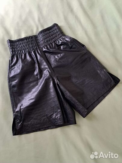 Шорты женские кожаные bottega