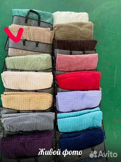 Плед флисовый новый