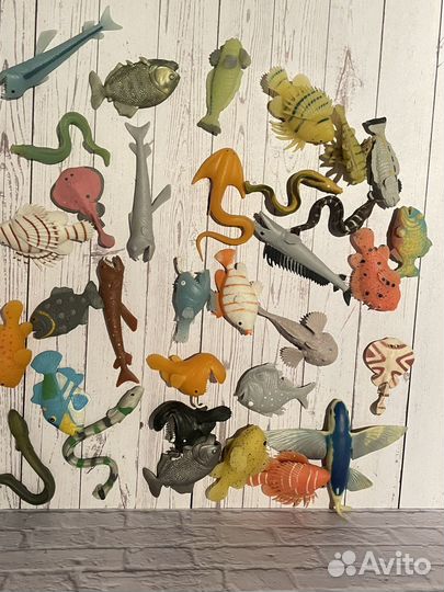 Резиновые игрушки животные