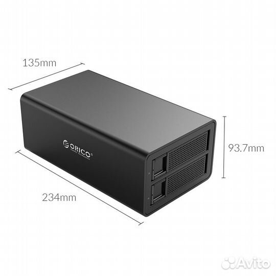 Док-станция для HDD Orico 3529RU3 raid. Новый