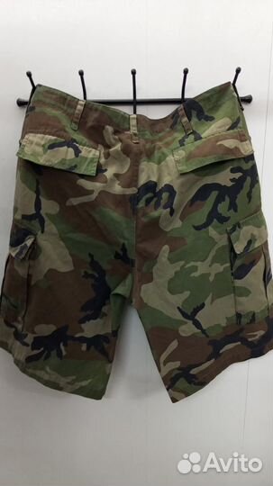 Камуфляжные карго шорты 54 56 вудланд
