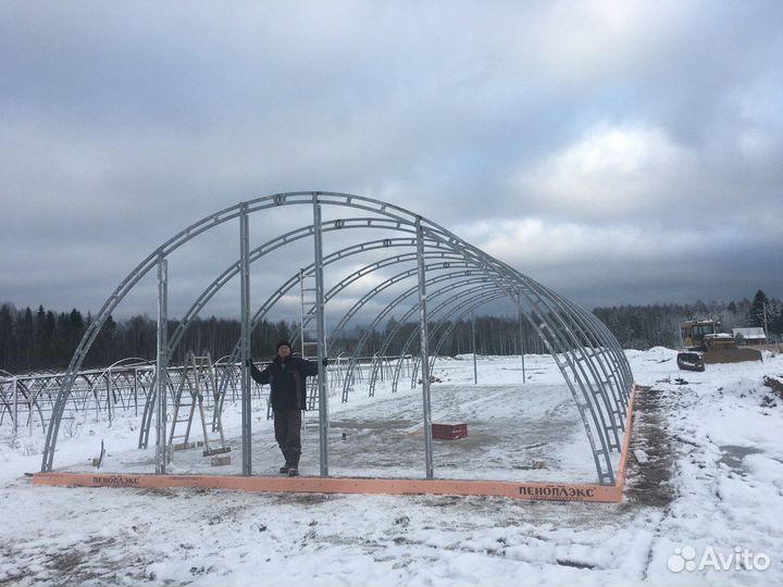 Арки для арочных ангаров 16м