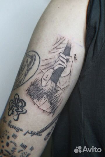 Мини тату