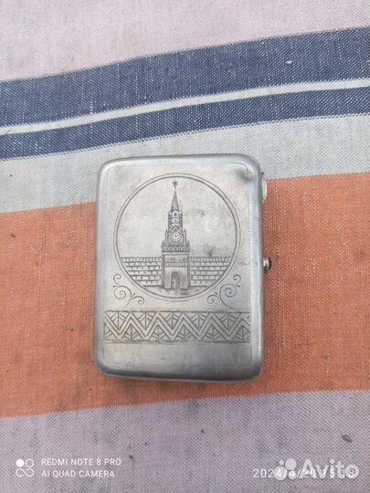 Портсигар серебряный СССР