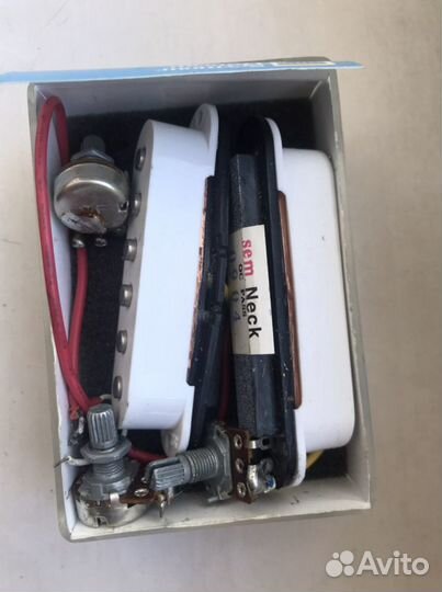 Звукосниматели и потенциометр stratocaster