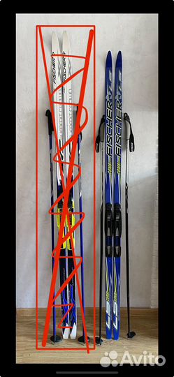 Лыжи беговые fisher