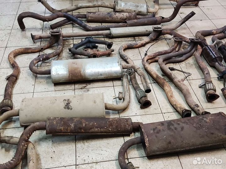 Приемная труба.Глушитель.Нива 21214.Шевроле Нива