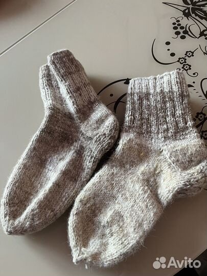 Шерстяные носки