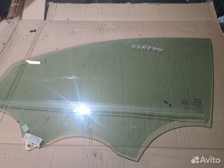 Стекло двери передней Kia Sorento Prime 3