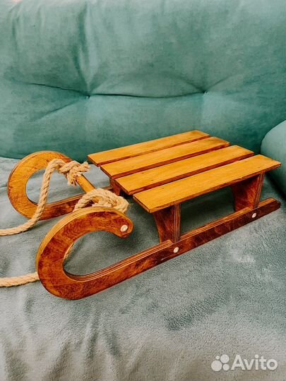 Санки для съемки новорожденных/новогодний реквизит