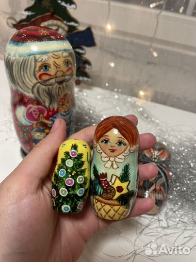Матрешка щелкунчик