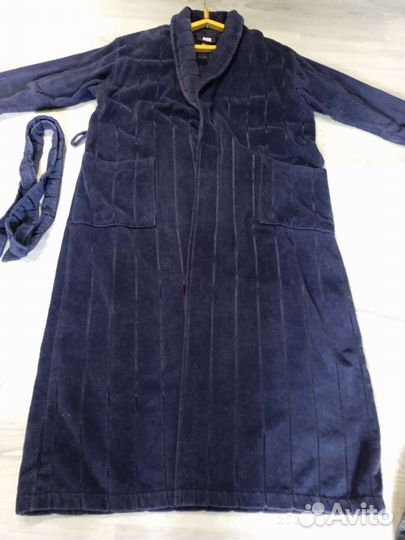 Мужской махровый халат, жилет.кож.плащь кож муж