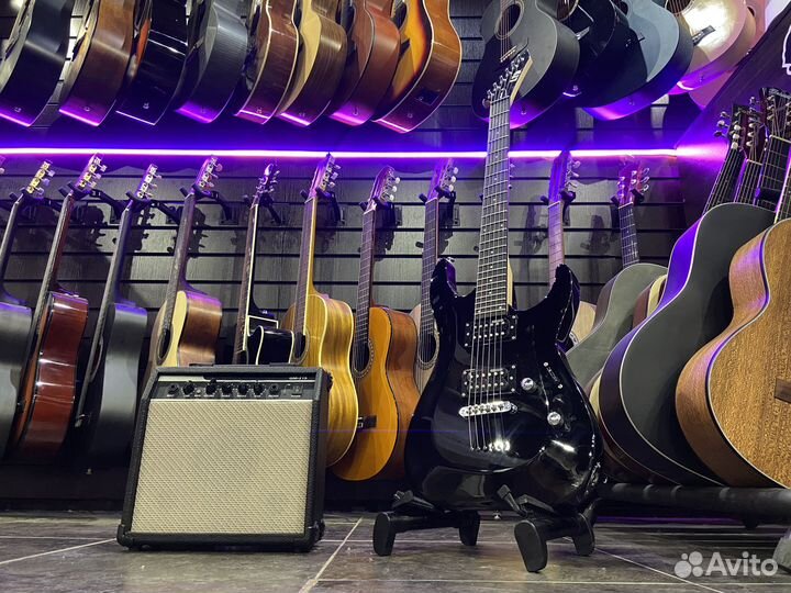 Электрогитара ESP LTD MH-10 + Комбик 15Вт