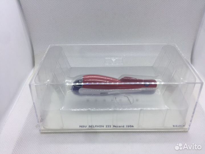 Рекордный мотоцикл NSU Delphin Bizarre 1:43