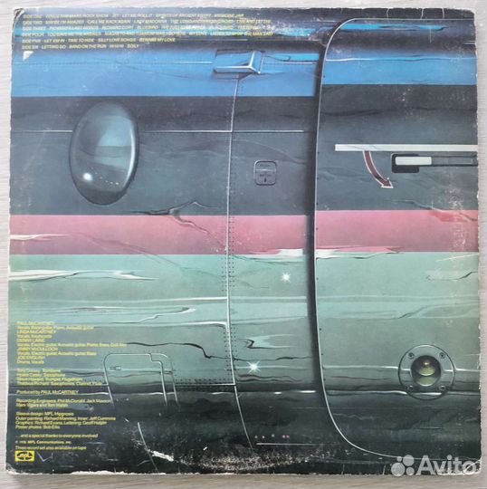 Wings Over America 3LP gatefold made in UK
