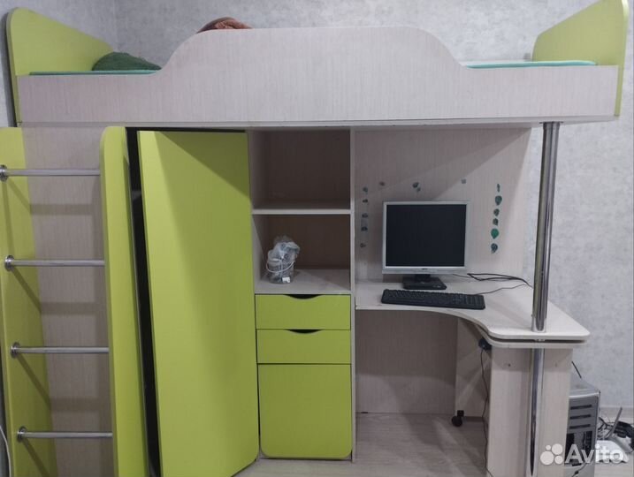 Кровать чердак бу