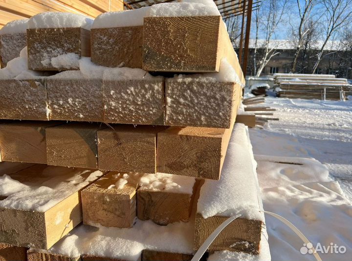 Доска обрезная 50х100х6000мм с доставкой