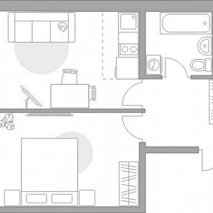 2-к. квартира, 33,4 м², 13/14 эт.