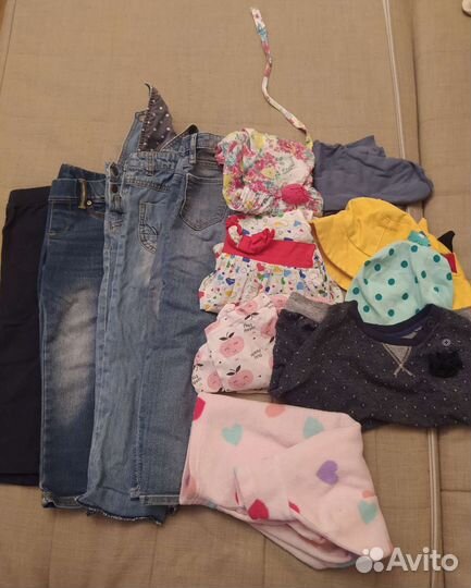 Пакет одежды для девочки 86 92