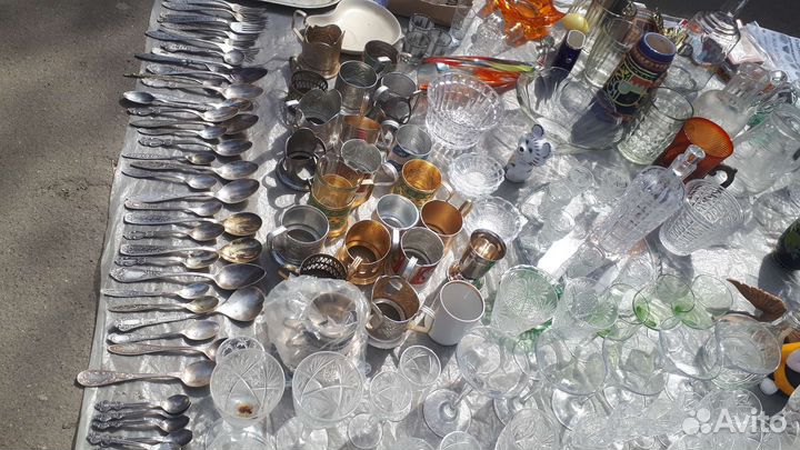 Бокалы, фужеры, рюмки СССР