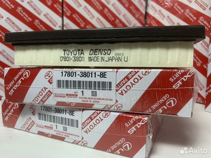 Фильтр воздушный toyota Rav4 2.5, Camry 2.0